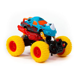 Монстр РАЛЛИ - Носорог, автомобиль инерционный (со светом и звуком) (в коробке) - Полесье фото 5