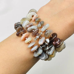 Бусины для украшений из ботсванского Агата