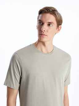 Bisiklet Yaka Penye Erkek Ti??rt