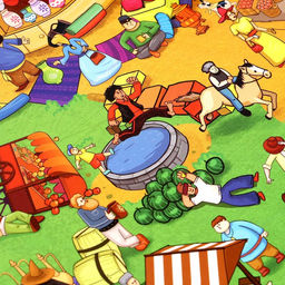 Настольная игра на внимательность Базарный день - Лас играс kids фото 5