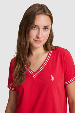 Kad_n K_rm_z_ V Yaka Basic Ti__rt - U.s. polo assn фото 2