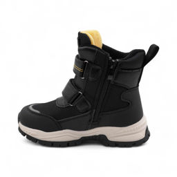 Ботинки мембранные на меху А6672-1 черные - BONCY фото 3