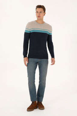 Erkek A__k Lacivert Kazak - U.s. polo assn фото 4