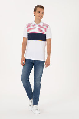 Erkek Regular Fit Lacivert Polo Yaka Ti__rt Sepette S_rpriz _ndirim - U.s. polo assn фото 4