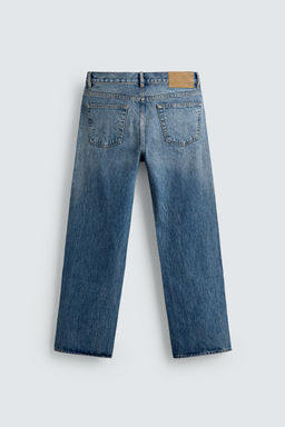 JEANS STRAIGHT FIT AARON LEVINE X ZARA / Azul medio  фото 9