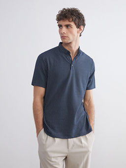 Polo Yaka ?izgili Erkek Ti??rt