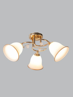 Люстра 13210/3, 3хE27, 40Вт, белый/золото