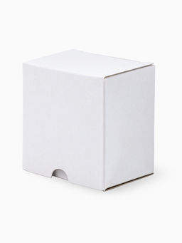 Футляр под серьги, кулон, кольцо Корона, бархатный, 5.5?5.5?4.5 см, голубой