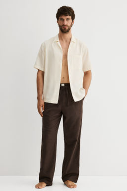 Pantal?n de franela Relaxed Fit - H&m фото 5