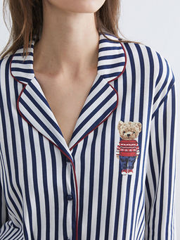 Ay? Teddy Bask?l? Kad?n Pijama ?st