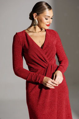 Платье Мода Юрс 25-2879 красный