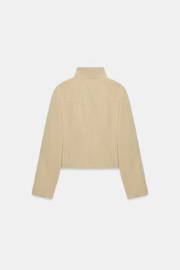 CHAQUETA CUELLO SUBIDO BOLSILLOS / Arena - Zara фото 4