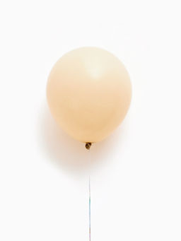 Воздушные шары латексные 12", цвет белый песок, набор 100 штук