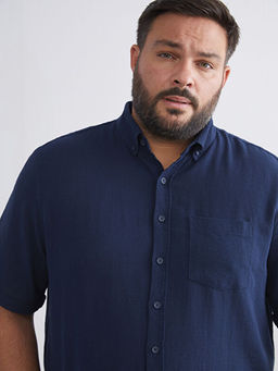 Regular Fit K?sa Kollu Arm?rl? Erkek G?mlek