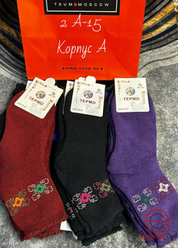 Женские махровые носки, 12 пар