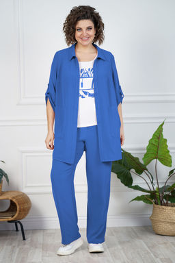 Костюм ALANI 2094 васильковый - Alani collection фото 2