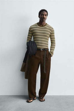 STRIPED JACQUARD JUMPER