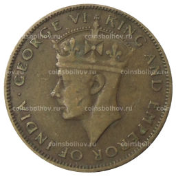 1 цент 1947 года Британский Гондурас