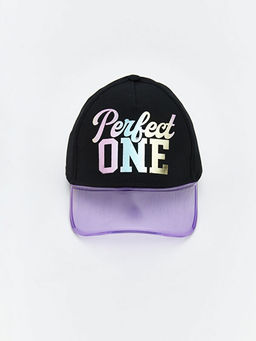 Bask?l? K?z ?ocuk Kep ?apka