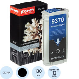 Картридж струйный Комус 72 C9370A чер. фото для DgnJ T610/770/1100/1120