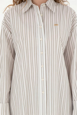 U. S. Polo Assn Женская рубашка с длинным рукавом Stone - U.s. polo assn фото 13