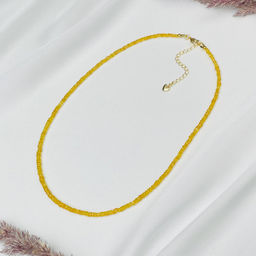 Колье из желтого Сапфира 42 см +