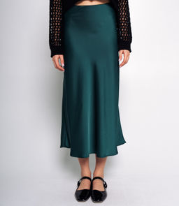Юбка #КТ2103, изумрудный - Dommod фото 2