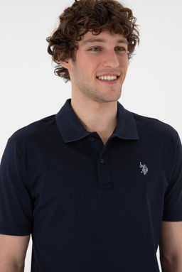 Erkek Regular Fit Polo Yaka Lacivert Basic Ti__rt Sepette S_rpriz _ndirim - U.s. polo assn фото 2