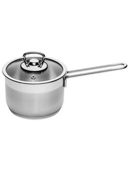 Ковш нерж. сталь 14см. 1,4л София, стекл. крышка КАТЮША код.9940-140-0  фото 7