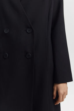 Плащ двубортный без воротника - Mollis фото 8