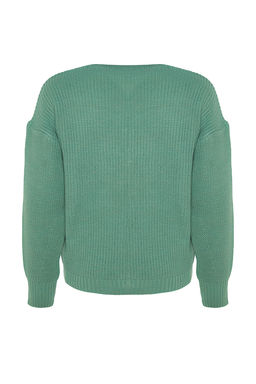 TRENDYOLMILLA Tas Basic V Yaka Triko H?rka TWOAW24HI00383  фото 7