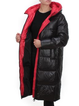 2239 BLACK Пальто женское зимнее AKIDSEFRS (200 гр. холлофайбера) - Fashion фото 9