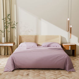 Постельное бельё Этель Евро Lilac field 200х215, 215х240, 50х70+3-2 шт, мако-сатин, 114г/м2  фото 10