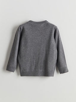 Bisiklet Yaka Erkek ?ocuk Triko Kazak