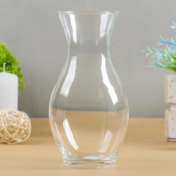 Ваза Весна, 650 мл, d=7 см, 18?9 см, стекло, прозрачная