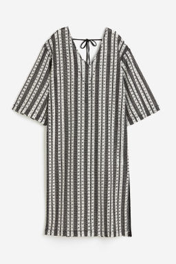 Vestido en punto de jacquard
