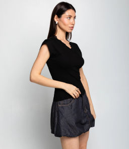 Футболка #КТ6858 (2), чёрный