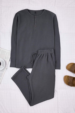F_me Regular Yumu_ak Waffle _rme Pijama Tak_m_TMNAW26PT00066
