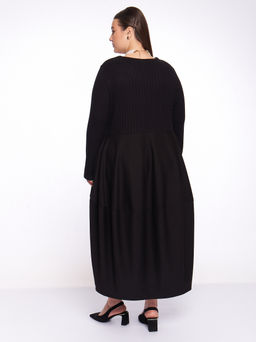 Платье баллон PP33506BLK01