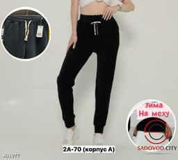 Брюки из вельвета с эластичной тканью и мехом - Bruno фото 2