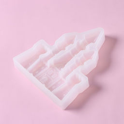 Молд Доляна Сказочный замок, силикон, 15?12?2 см, цвет белый  фото 2