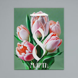 Цена за 4 шт. Пакет подарочный ламинированный, упаковка, 8 марта, S 12?15?5.5 см