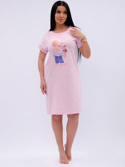 Сорочка "Пионы", трикотаж