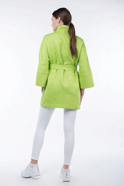 012-0054 Пальто облегченное (пояс) - El podio фото 5