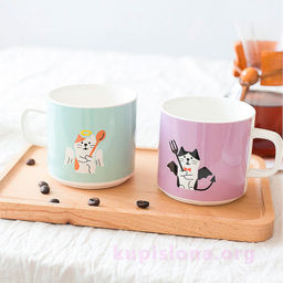 Подарочный набор кружек Angel and devil - Купи слона фото 2