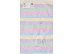 1с105.413ж1 Тюльпан (св.радужка1) Полотенце махровое 50х30 см