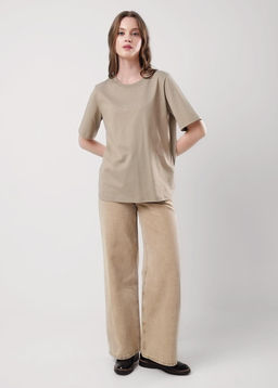 CLE Футболка жен. 356870кк бежевый - Clever wear фото 5