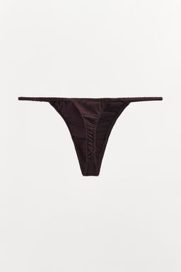 LIMITED EDITION SILK THONG