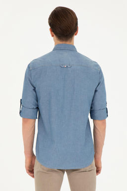 Erkek A__k Mavi Jean G_mlek - U.s. polo assn фото 5