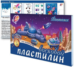 Пластилин восковой ЛУЧ ФАНТАЗИЯ 32 цвета, 480 г, со стеком  фото 2